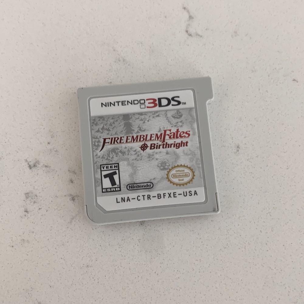 Fire Emblem Fates Birthright 3DS